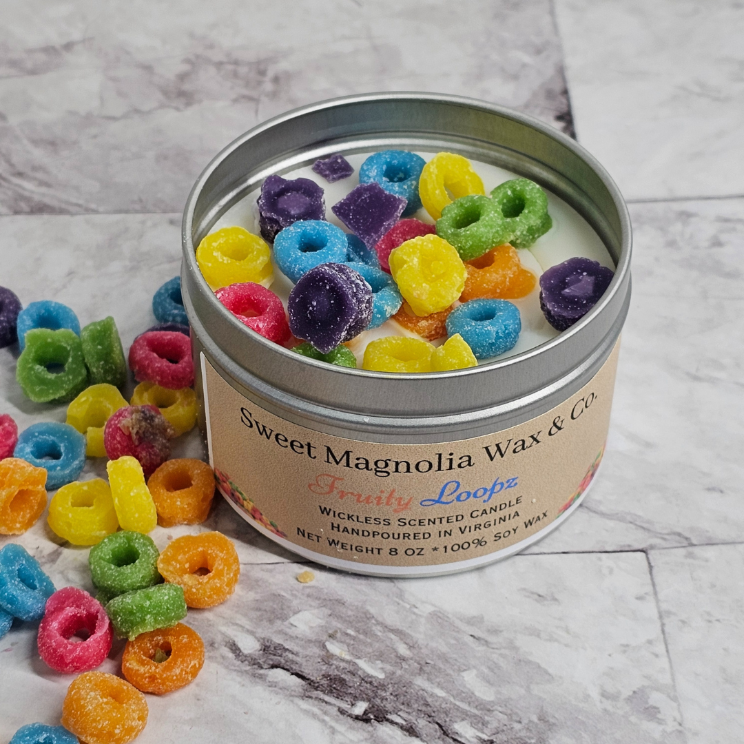 Fruity Loopz Wickless Candle