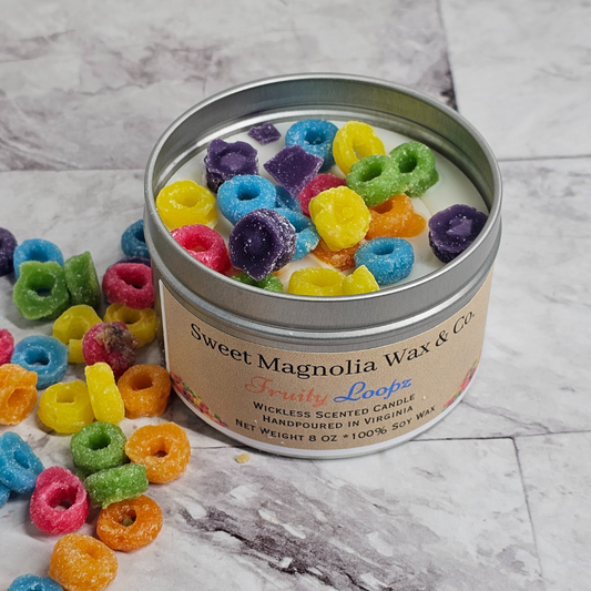 Fruity Loopz Wickless Candle